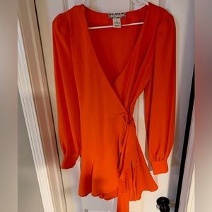 Beautiful orange dress